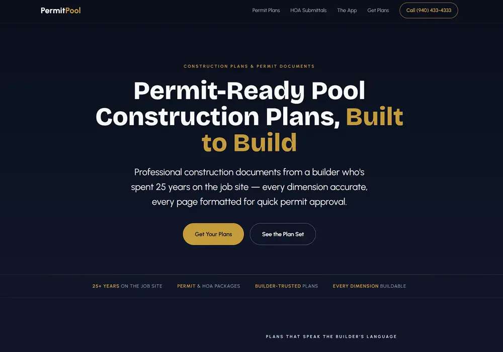 permitpool.com home page