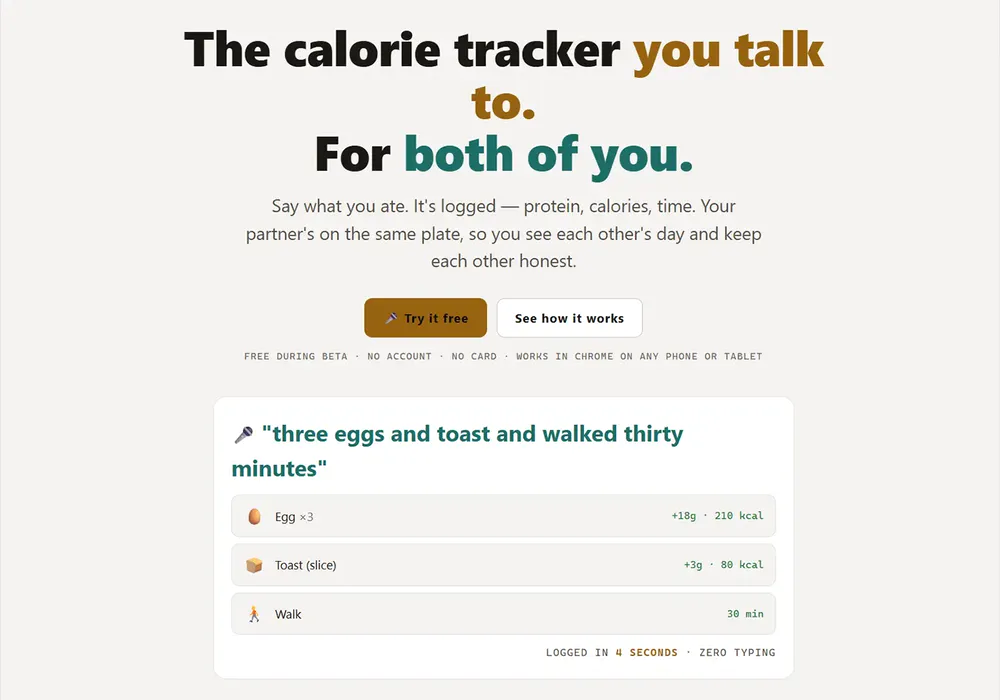plateduo.com home page, light theme
